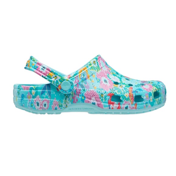 Crocs Classic Disney X Vera Bradley Little Mermaid clogs NWT M-4 W-6 2 available - Picture 5 of 9